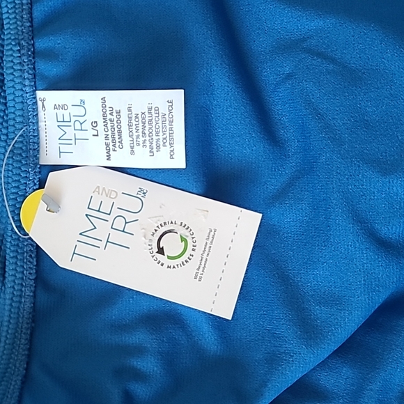 Time and Thru Recycled Material Bikini Top and Bottom - Picture 7 of 7